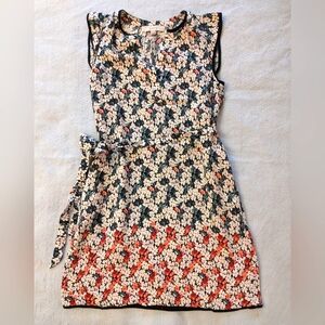 Loft Floral Sleeveless Dress